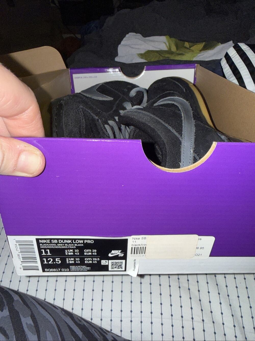 Size 11 - Nike SB Dunk Low Pro Fog LEP